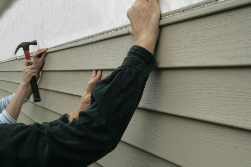 Securing and Fastening the Siding